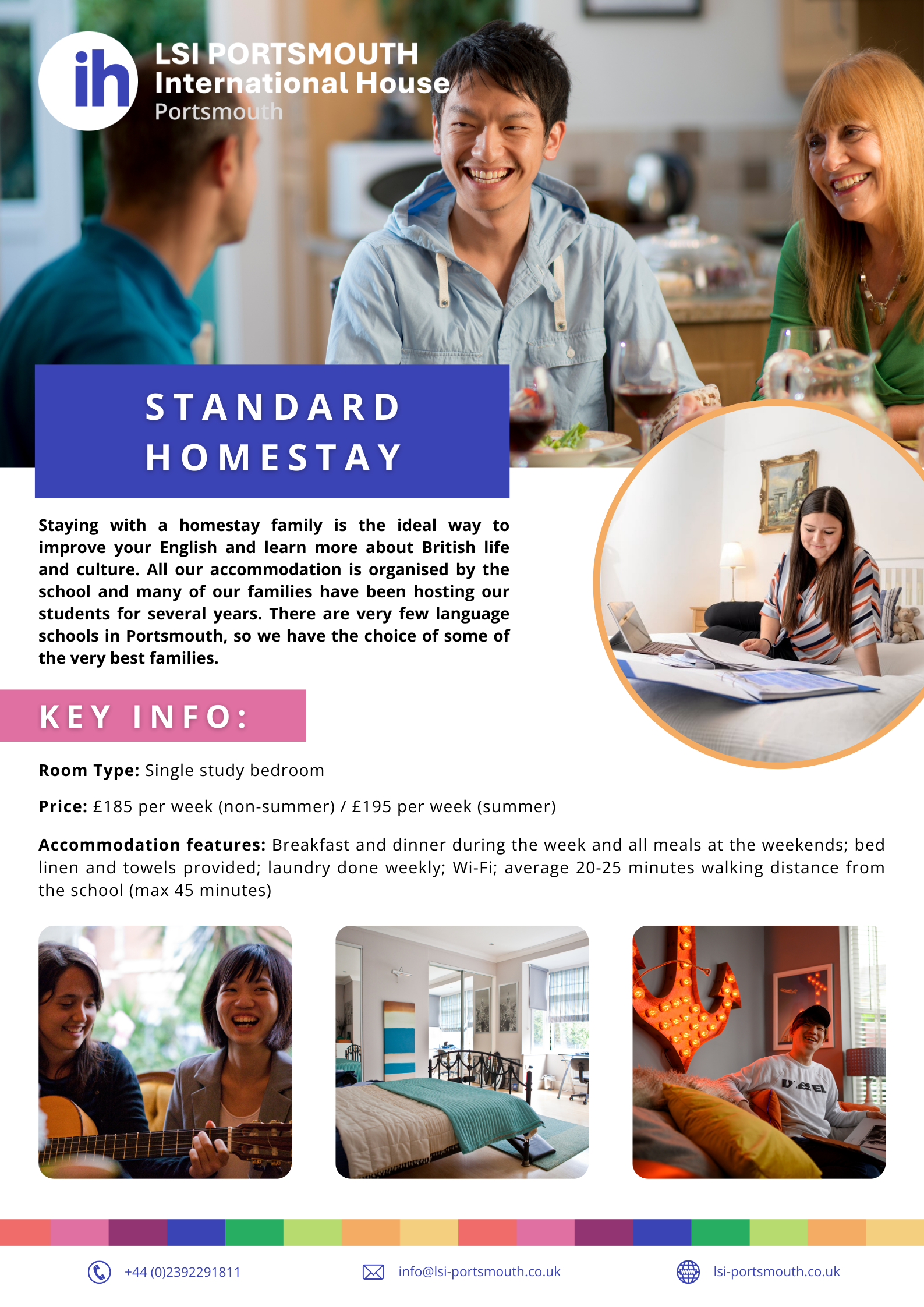 2025 Standard Homestay flyer