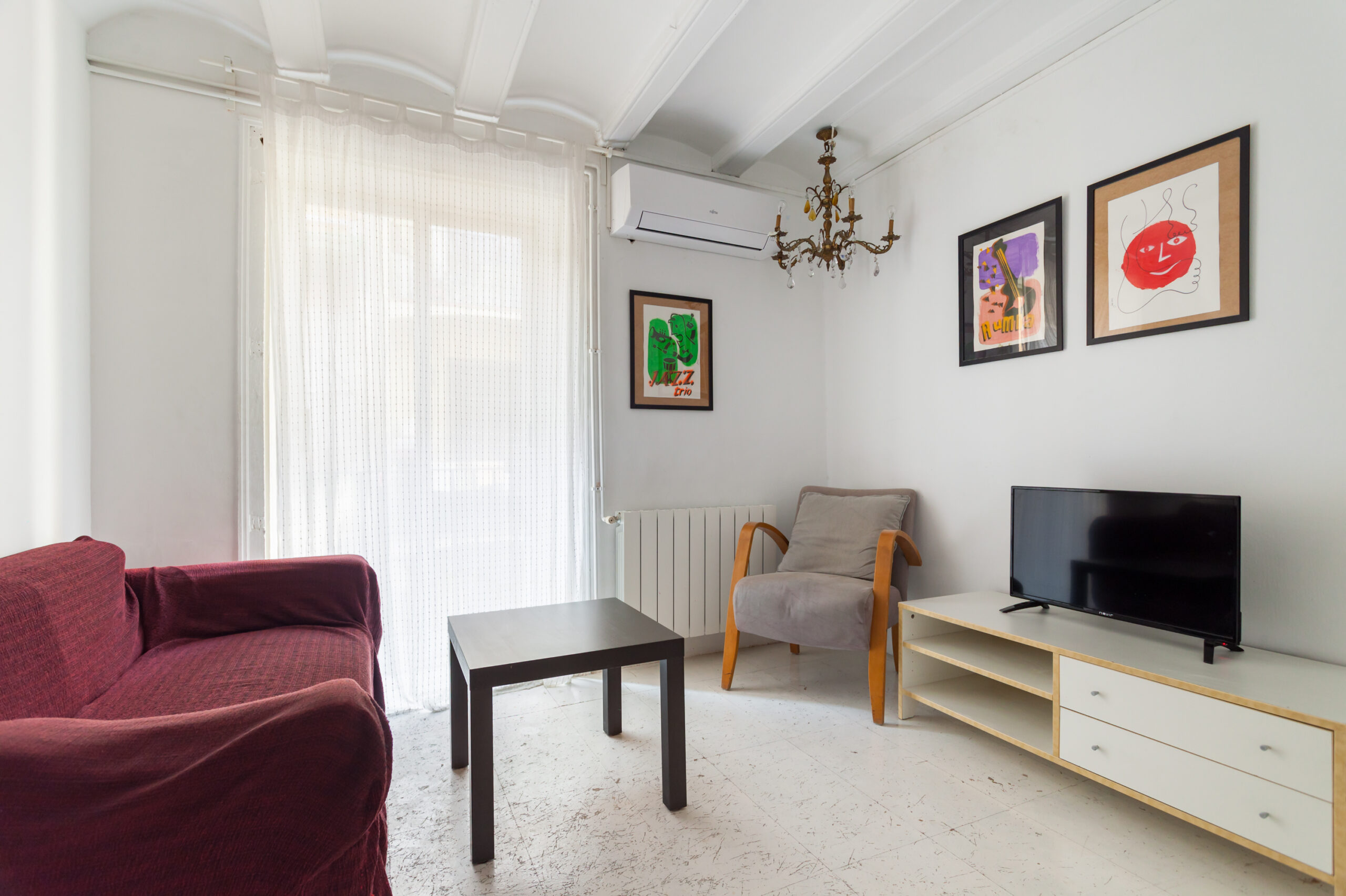 Student Shared Apartment Living Room